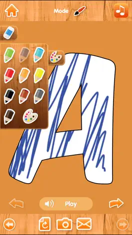Game screenshot Alphabet Paint - Letters apk