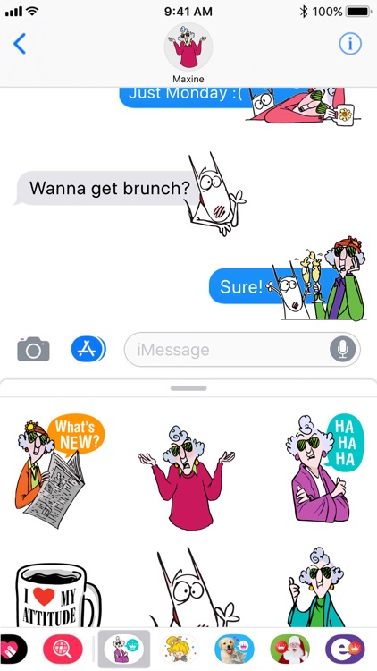 Maxine Stickers