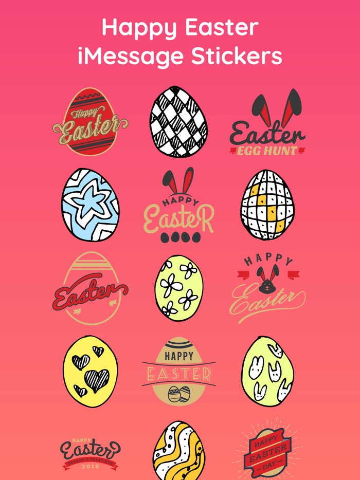 Beautiful Easter Bunny Egg App