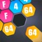 Launch & Merge Hexa blocks - A Merging Puzzle Game great way to merge colours and number match 3