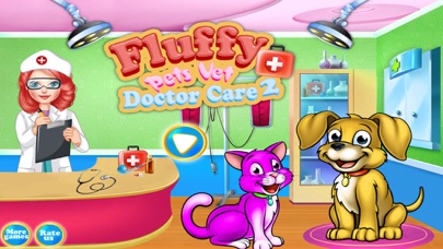 Fluffy Pets Vet Doctor Care 2 Screenshot
