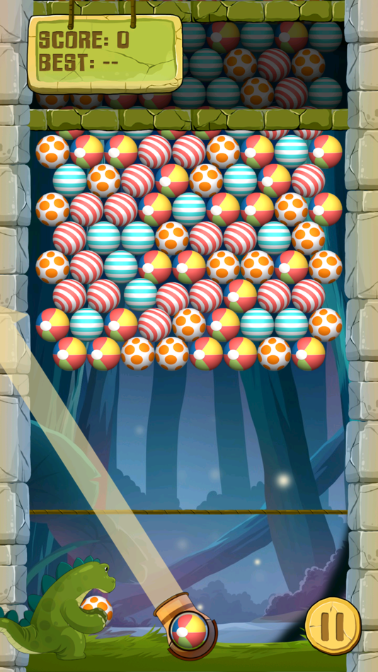 #2. Dynomite Egg Bubble Shooter (iOS) 由: Luu Trong