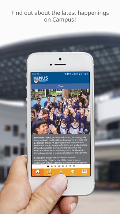 NUS Campus Explorer screenshot 2