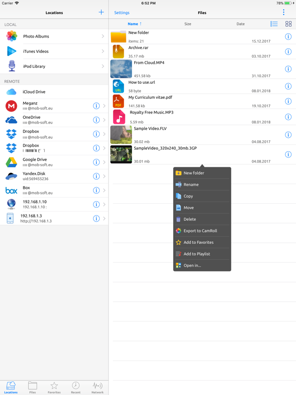 Screenshot #4 pour LivePlayer - HD Cloud Streamer