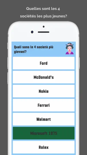 Capture d'écran de 2 Player Quiz sur iPhone 1
