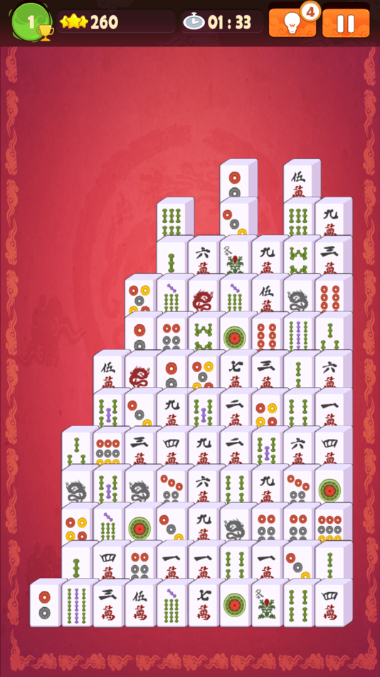 #4. Mahjong Connect Delux (iOS) 由: Pinpin Team