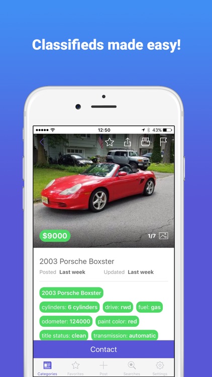 Classifieds 2.0 Daily Listings