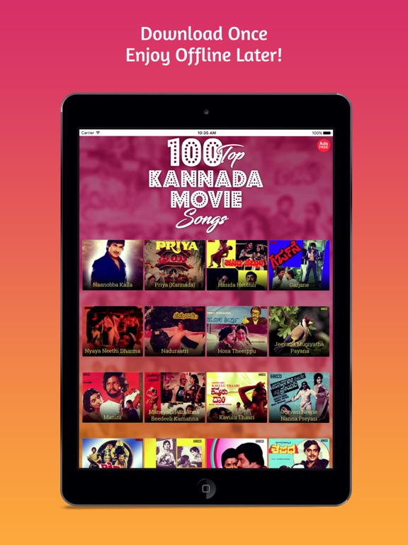 Screenshot #5 pour 100 Top Kannada Movie Songs