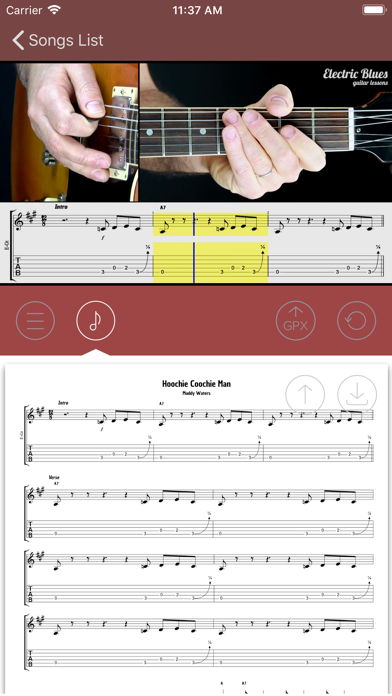 Electric Blues Guitar Lessons Screenshot