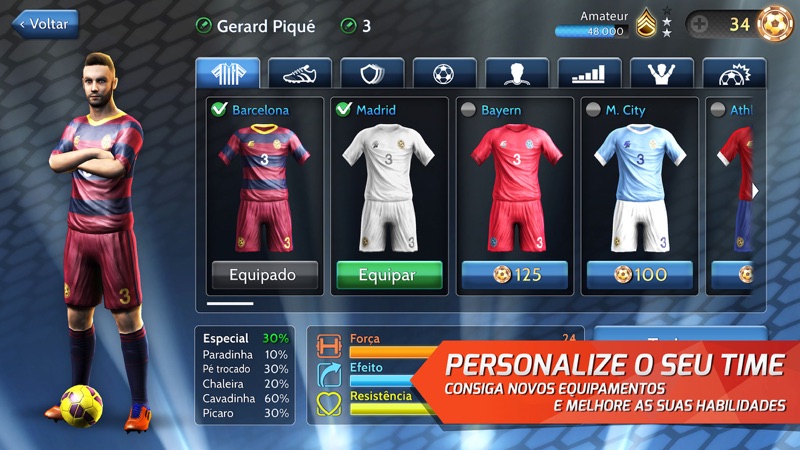 Final Kick Futebol online screenshot 4