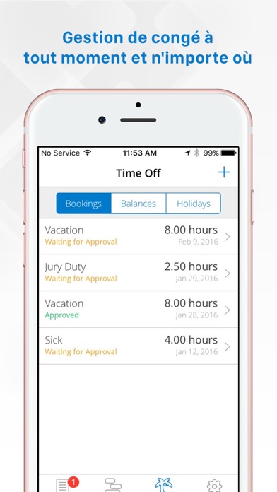 Screenshot #3 pour Replicon - Timesheets with GPS