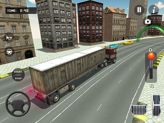 Real Euro Truck Driving 2018 iPad app afbeelding 4