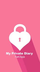 My Private Diary For Girls screenshot #1 for iPhone