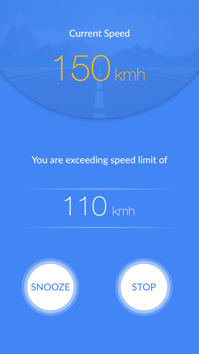 Screenshot #3 pour Safee - overspeed alarm