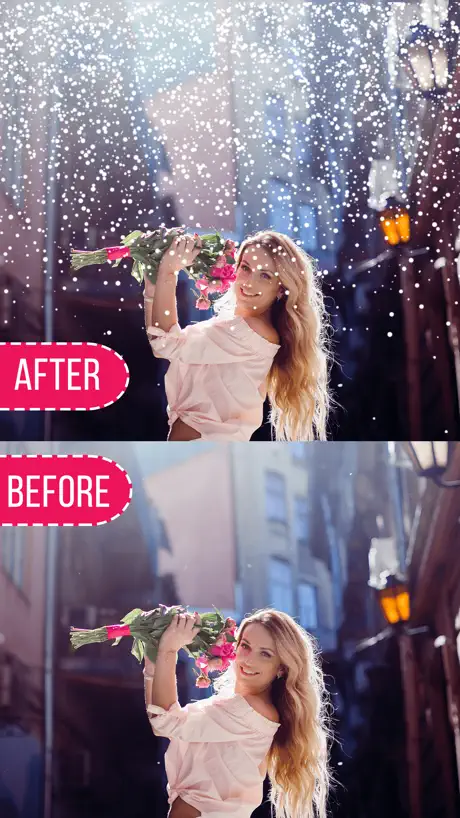 Snow Effect Photo Editor