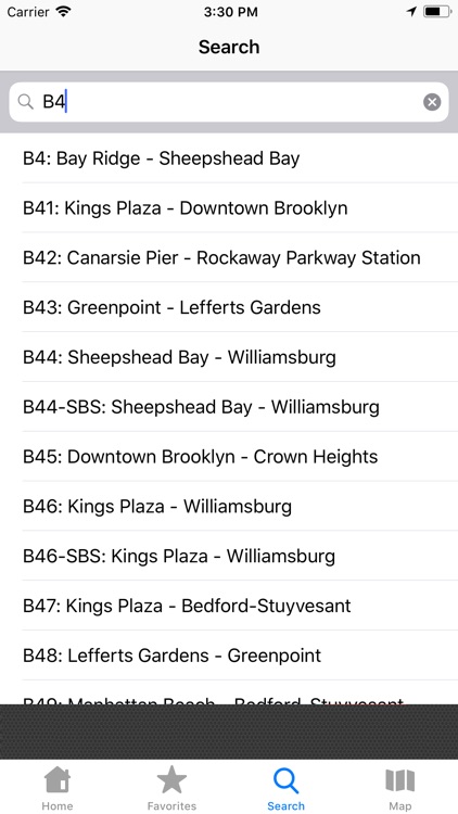 NYC Bus Tracker & Map screenshot-3