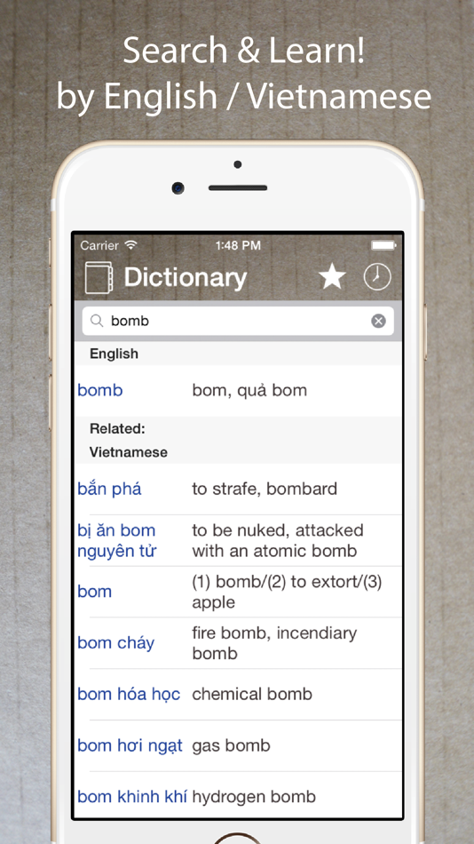 Vietnamese English Dictionary* - 5.1.0 - (iOS)