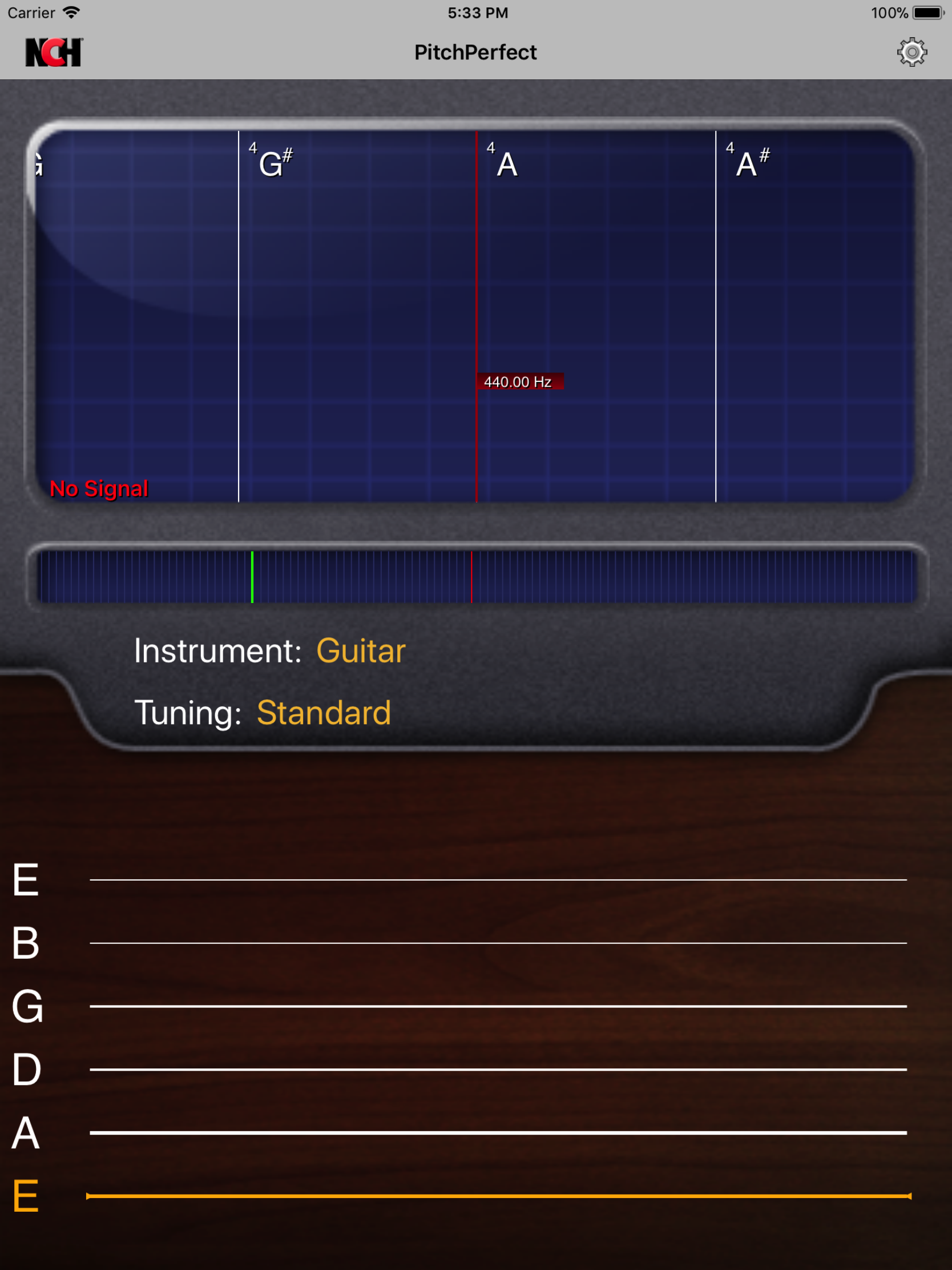 PitchPerfect Guitar Tuner screenshot 3