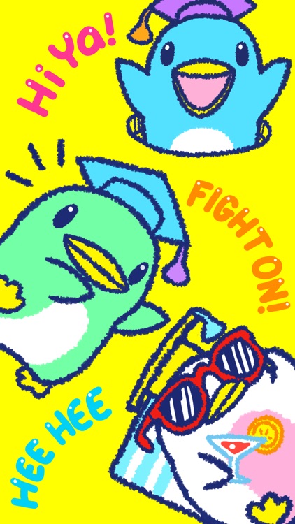 123 Grad Penguins Sticker Pack