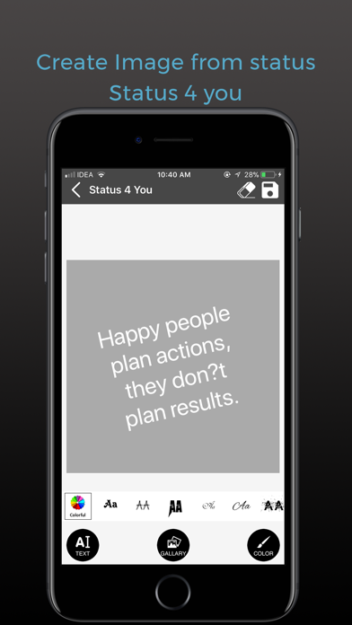 Status 4 You - English Status iPhone screenshot