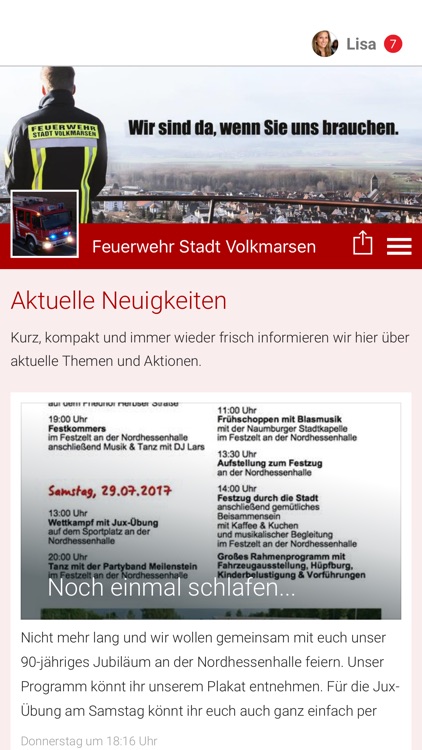 Feuerwehr Stadt Volkmarsen