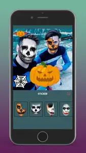 Halloween Photo Editor - Scary screenshot #1 for iPhone