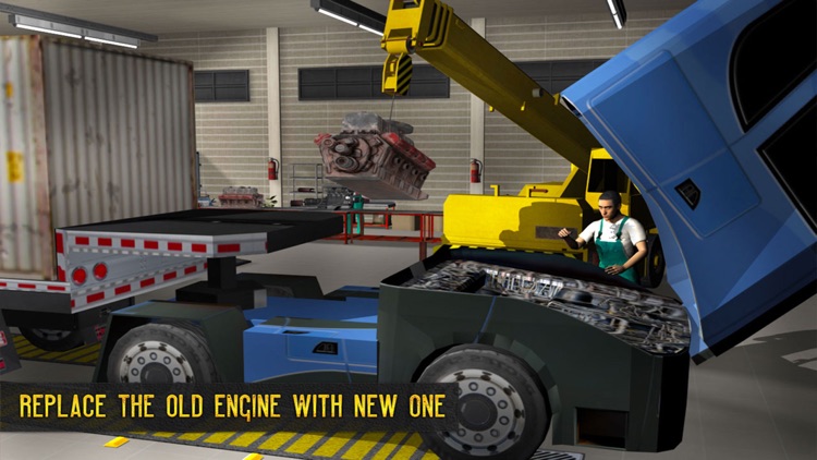 Euro Truck Mechanic Simulator - Engine Repair Shop