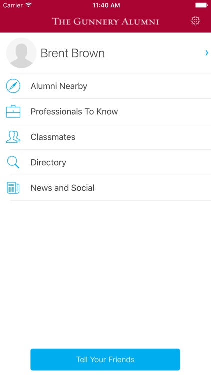The Gunnery Alumni App