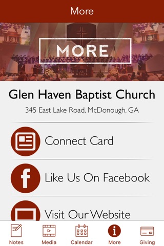 Glen Haven Baptist Church screenshot 4