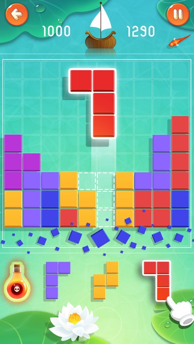 Screenshot #2 pour Block Fish - Fun Puzzle Game