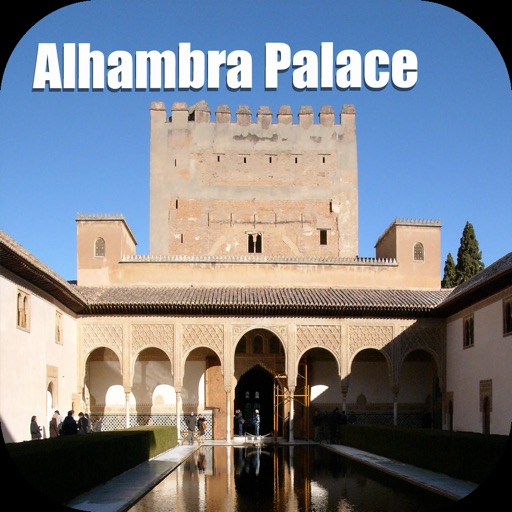 Alhambra Palace Granada Spain icon