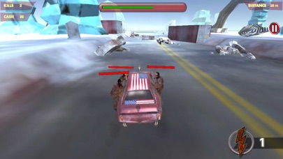 Zombie Car Smash Killed app screenshot