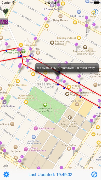 NYC Next Bus