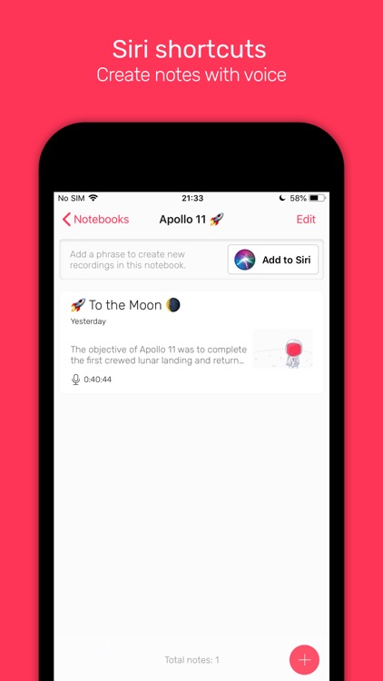 Noted: Notepad, Audio Recorder screenshot-5