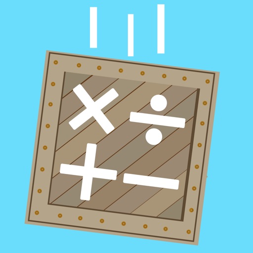 Box Drop Math Addition Game Icon