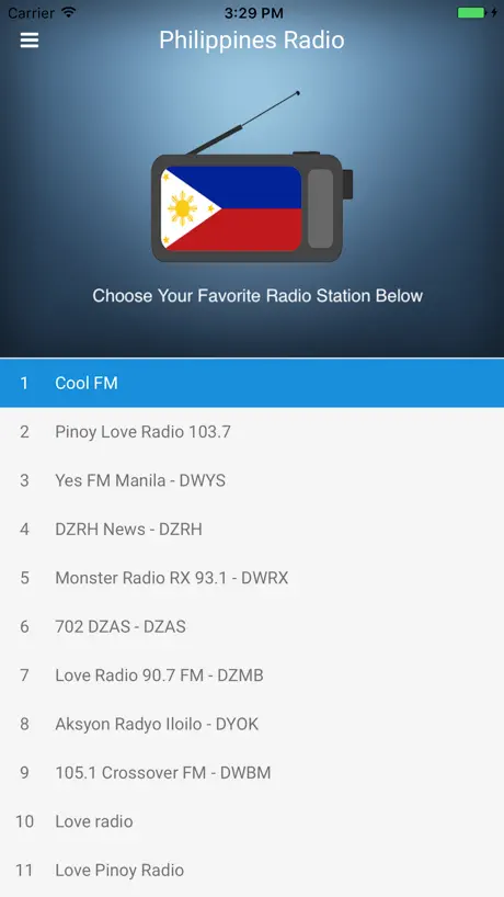 Philippines Radio Station FM
