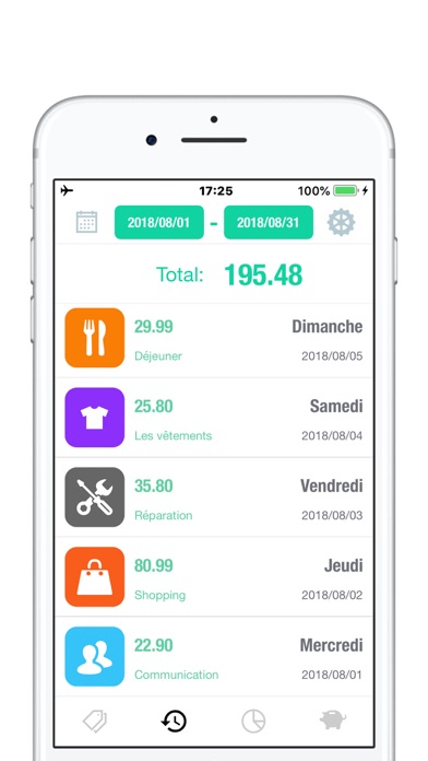 Screenshot #2 pour NextCost-Mon Argent,Mon Compte