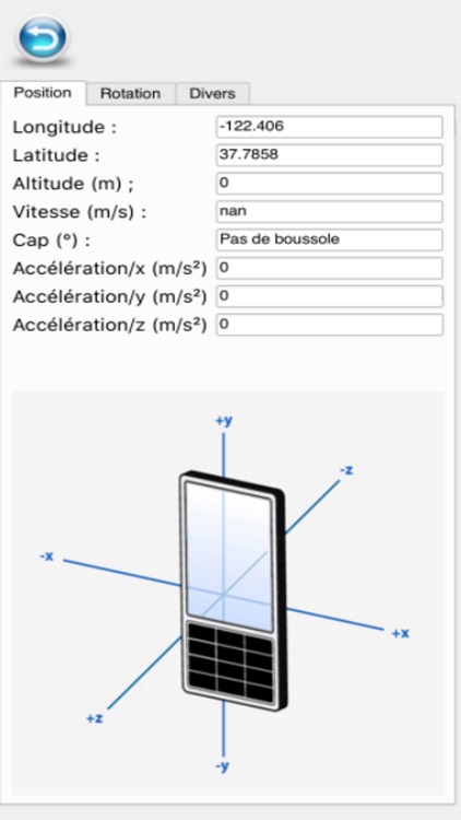 Capteurs screenshot-4