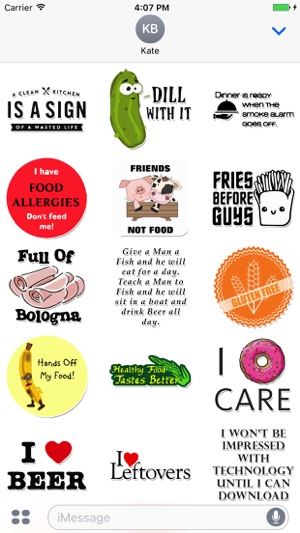Delicious Food Stickers(圖1)-速報App
