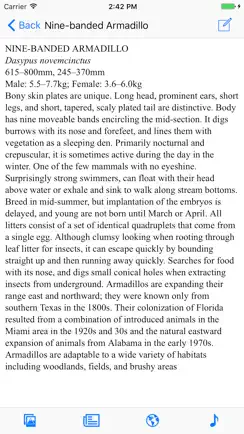 Mammals of North America iPhone image 3