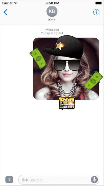 Rap Star Stickers for iMessage
