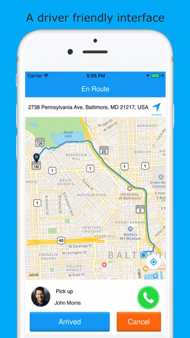 Qalb Driver App screenshot 3