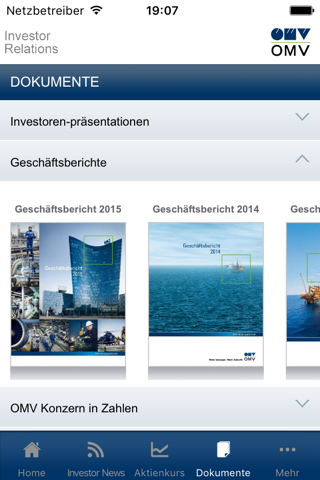 OMV Investor Relations 2.0 screenshot 2