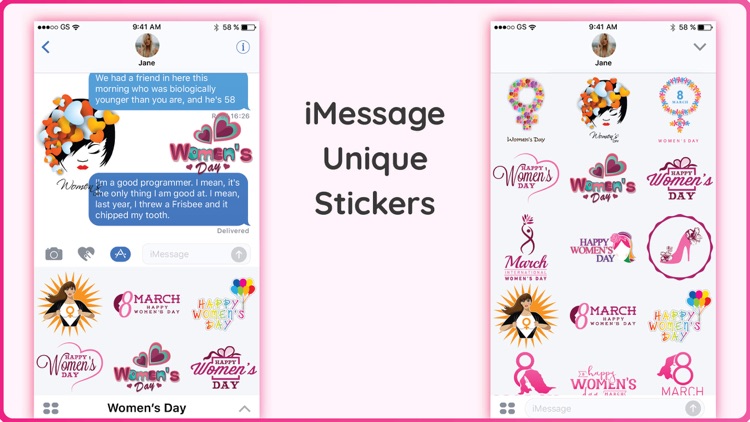 Amazing Women's Day Stickers