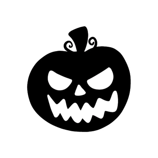 Halloween - Black Pumpkin icon