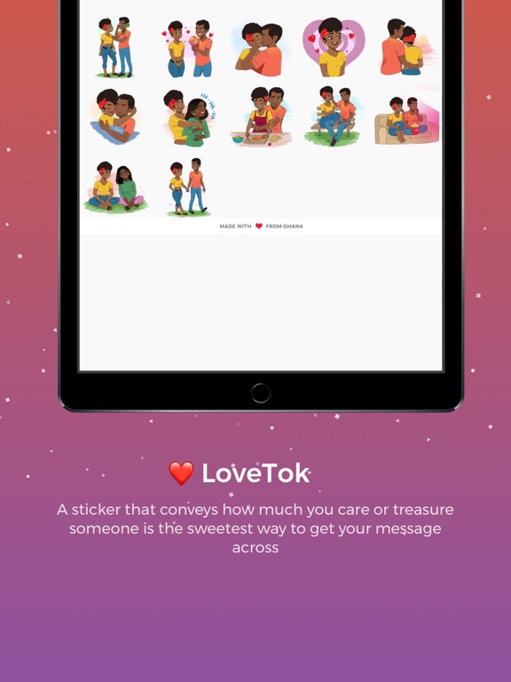 Screenshot #4 pour LoveTok Stickers