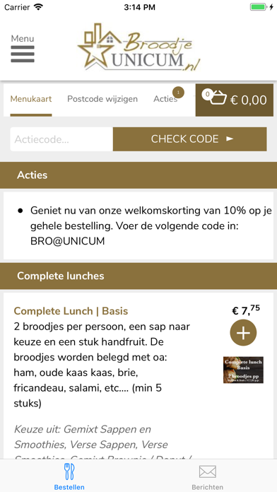 Screenshot #2 pour Broodje Unicum