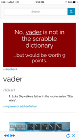 Word Game Dictionary Lookup screenshot