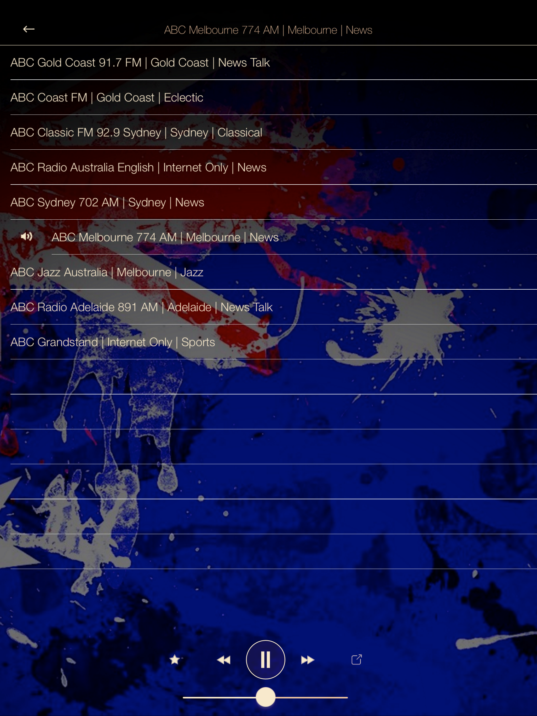 Australia Music Radio ONLINE screenshot 5