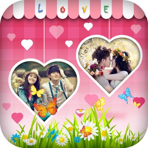 Cute Love Photo Frame icon